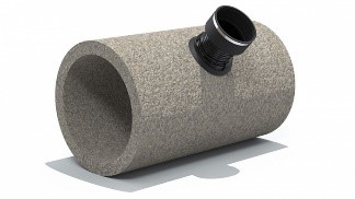 Saddle for concrete/clay